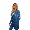 Women's Long Sleeve Cardigan Casual Jacket With Pockets Top
