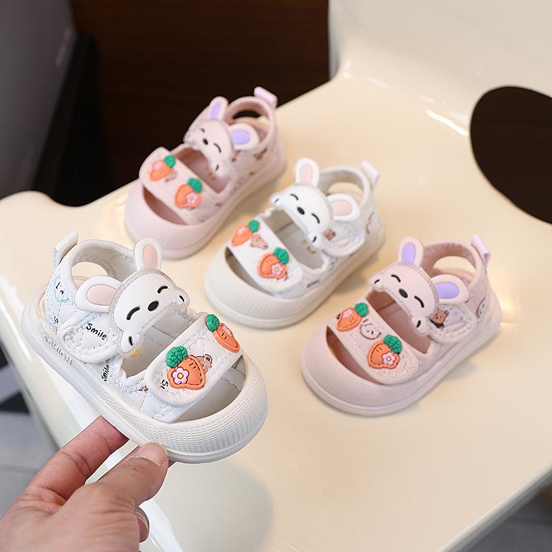 Summer baby sandals boys 0-1-3 years old baby breathable shoes soft sole girls non-slip toddler shoes new