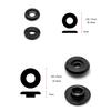 Black Low Profile Engine Valve Cover Washer Bolts For Honda Acura B16 B17 B18