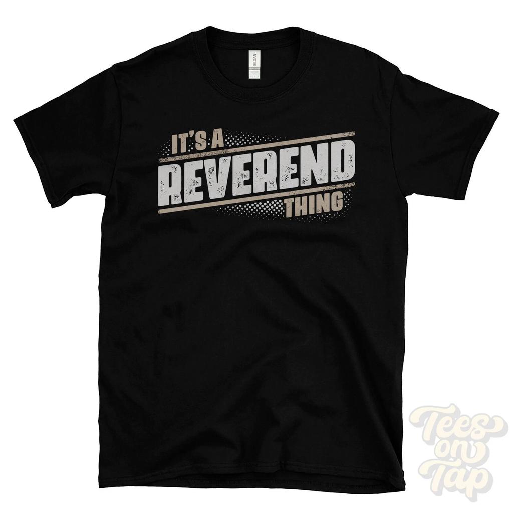 Funny Reverend Custom Name Family Gift T Shirt