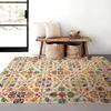 Retro American-Style Imitation Cashmere Carpet for Living Room