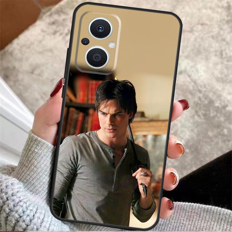 The Vampire Diaries Damon Salvatore For OPPO Reno 14 12 11 10 13 Pro 8T 11F 12F 13F 14F 7 8 Lite OPPO Find X9 X8 X6 X5 Pro Case