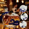 Handgeblasener Oktopus Glas Karaffe Handgefertigt Einzigartig Rum Likör Flasche für Pub Cafe Heimdekor Wunderbare Feiertagsgeschenk Wahl