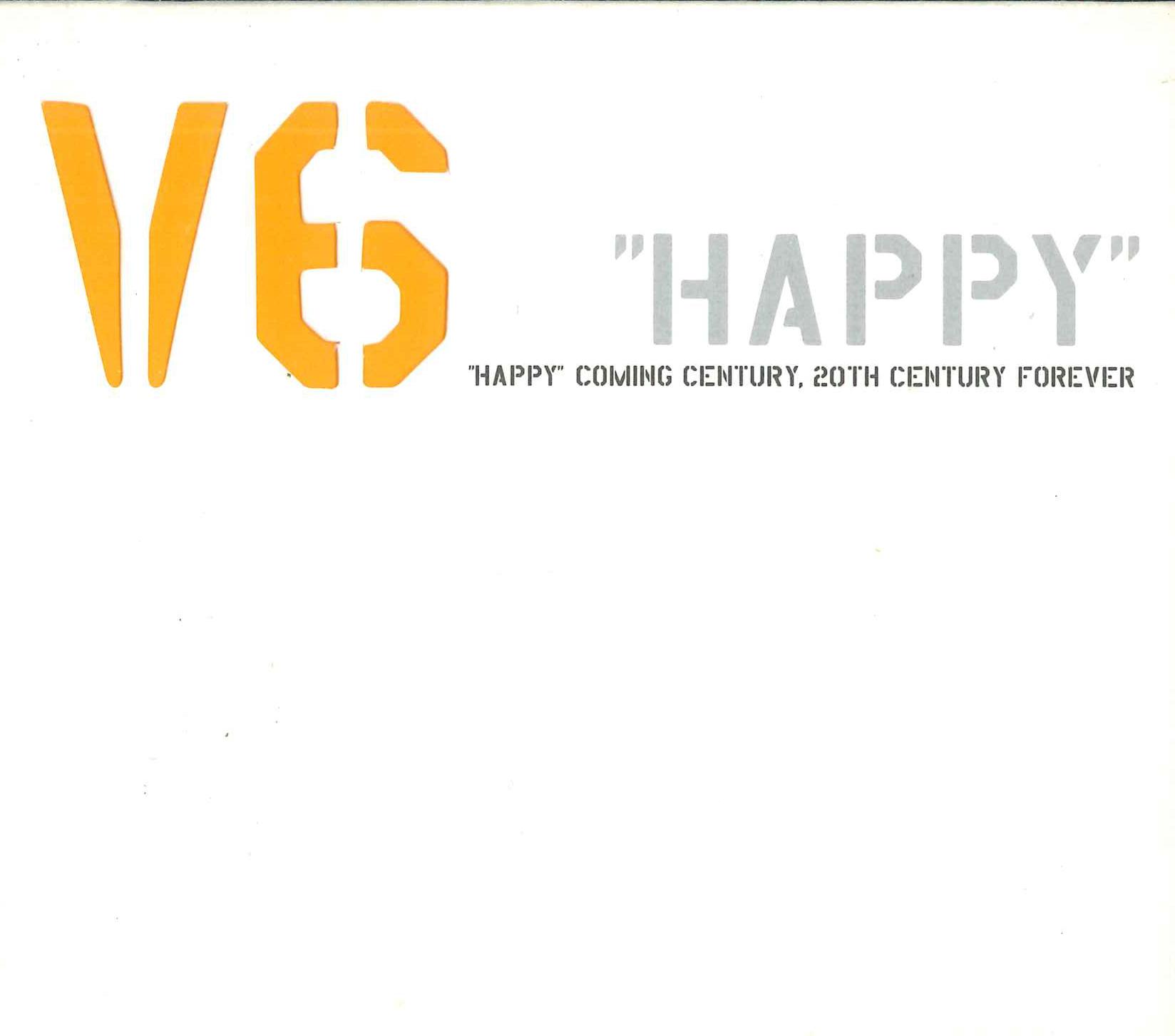 

CD V6 - Happy AVJCD10053 AVEX TAIWAN 2000 Asia Japanese Pop/Rock Used