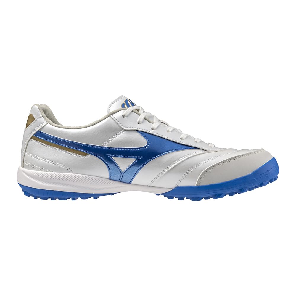 Futsal Shoes Morelia SALA PRO TF Club Activities Football Soccer Wide Lightweight Outdoor Artificial Grass Super White Pearl x Laser Blue cm 2E