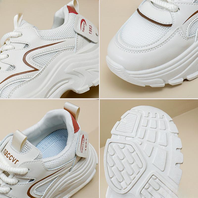 Pappa-skor Dam Sommar Nya Ins Stil Student Trendiga Skor Tjock Sula Ökad Fritids-Sneaker