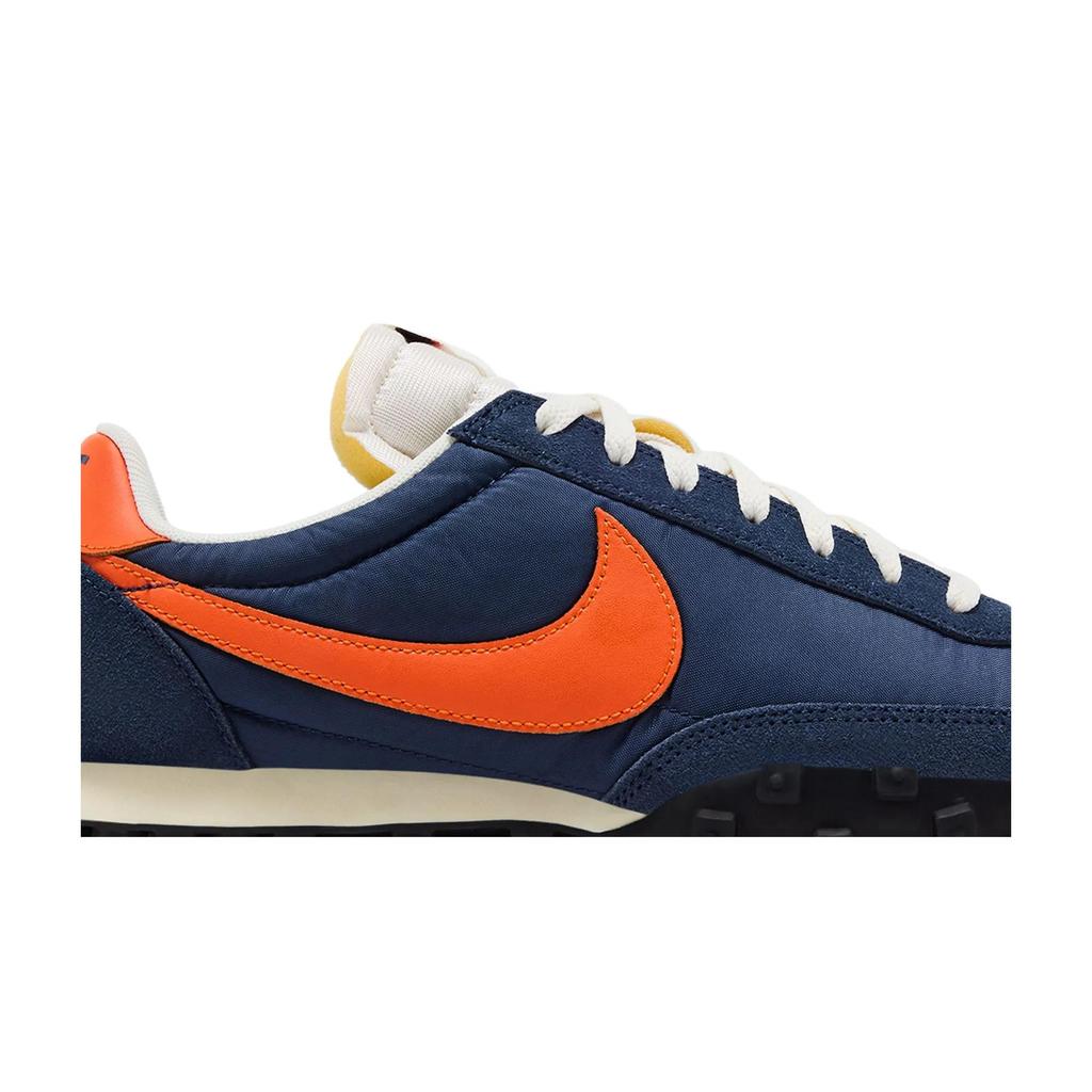 Nike Waffle Racer 'Midnight Navy Safety Orange' (Unisex) Midnight Navy / Safety Orange Casual Shoes IM8658 400