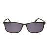 Herren S Braune Rechteckige Sonnenbrille hekS1230 1