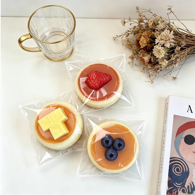 Creative Simulated Souffle Pancake Squishy Toy Soft Slow Rising Cute Relief Stress Toy Children Gift