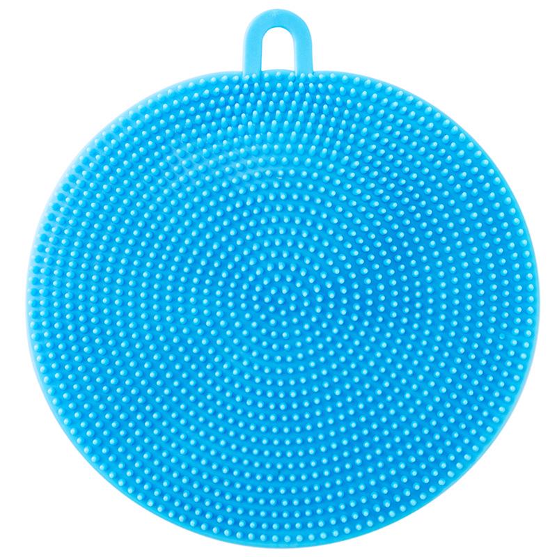 Silicone Non-Stick Dishwashing & Vegetable Cleaning Brush