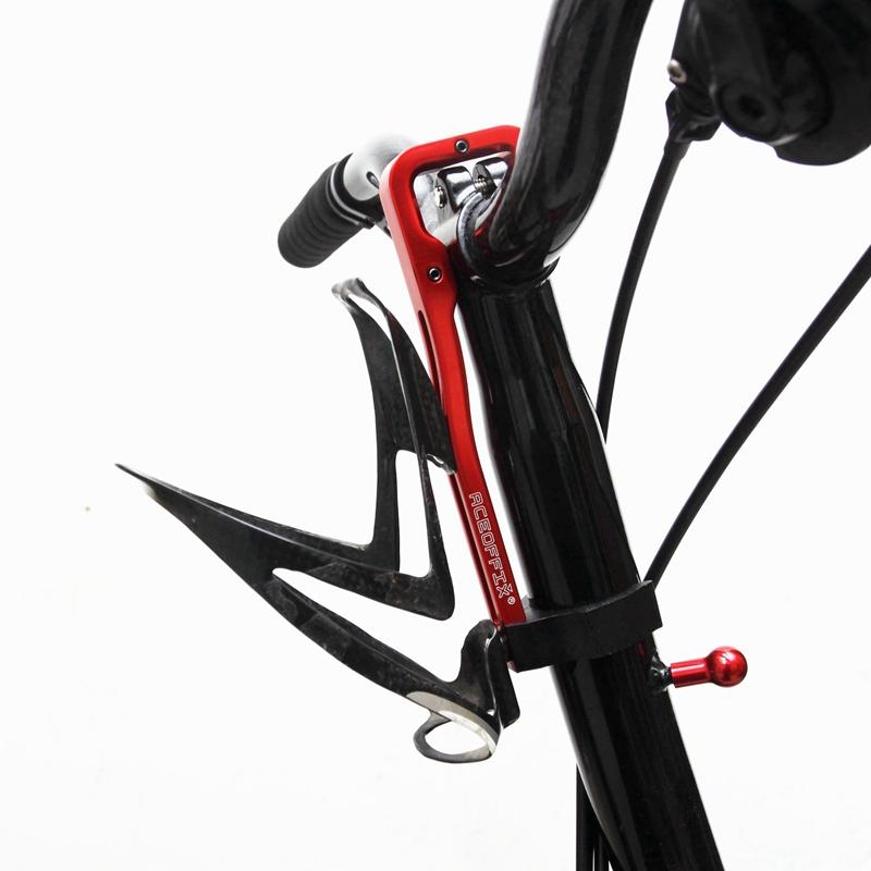 ACEOFFIX Faltfahrrad Flaschenhalter Fahrrad Wasserflaschenhalter Umbausitz für Brompton