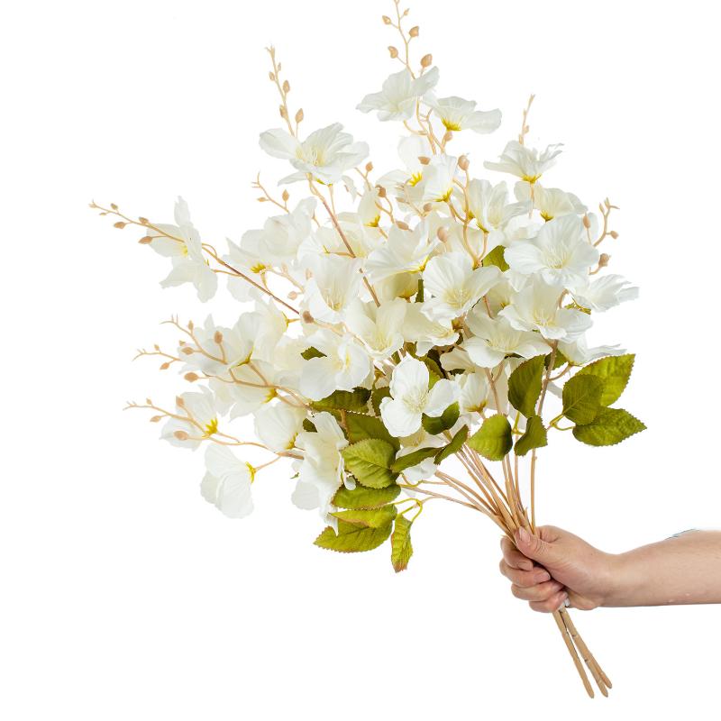 Artificial Flowers Silk Magnolia Outdoor Yard & Garden Wedding Bridal Bouquet Vase For Home Decor Festival Party Wreath Diy Gift