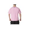 Puma Sport Lifestyle Serie Ss25 Buchstabe Atmungsaktiv Rundhals Raglan Kurzarm T-Shirt Herren Oberteile Rosa 631723-90
