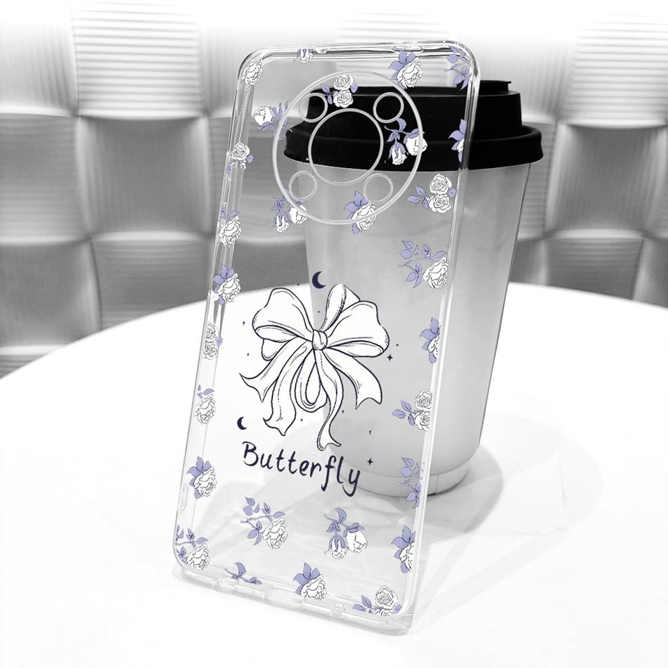 For Huawei Nova Y90 Y91 New Simple Style Phone Case For Huawei NovaY90 NovaY91 Transparent TPU Soft Silicone Cases