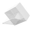 Wall Mounted Clamshell Storage Box Multipurpose Waterproof Large Capacity Wall Organizer Box for Cotton Swab Floss Tissue Office Supplies