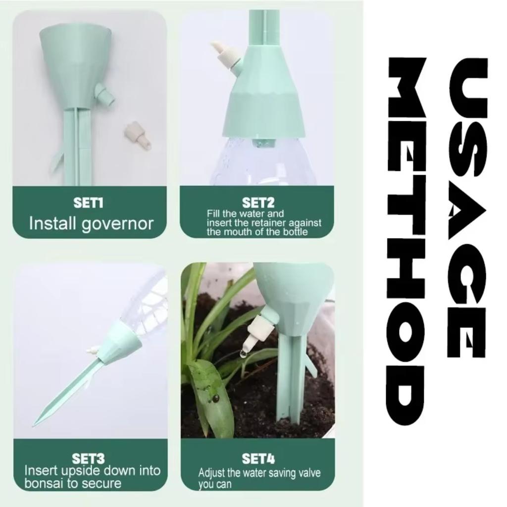 Indoor Outdoors Potted Garden Supplies Plants Irrigation System Adjustable Drip Irrigation System Automatic Self Watering Spikes
