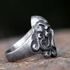 New Christmas Charm Halloween Octopus Skull Punk Stainless Steel Seaman Rings Men Anel Puck Jewelry Halloween Gift