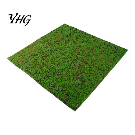 Non Maintenance Moss Turf Fake Mat, Realistic Artificial Faux Green Grass, 39" x Indoor Garden Landscaping Natural Looking for Crafts, DIY Fairy