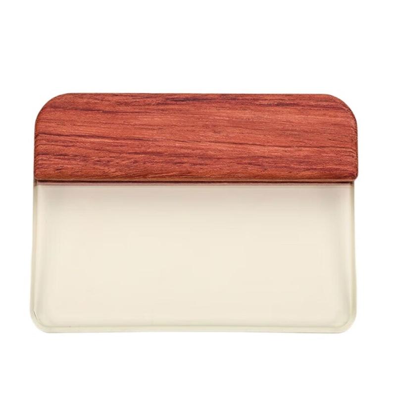 Leathercraft Glass Slicker Tempered Glass Scraper Practical Leather Craft Tool Leather Working Tool