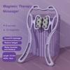 12 Magnetic Cervical Massager Neck Booster Hand-Held Physiotherapy Massage Roller Relax Muscles and Tendons Lengthen Leg Lines