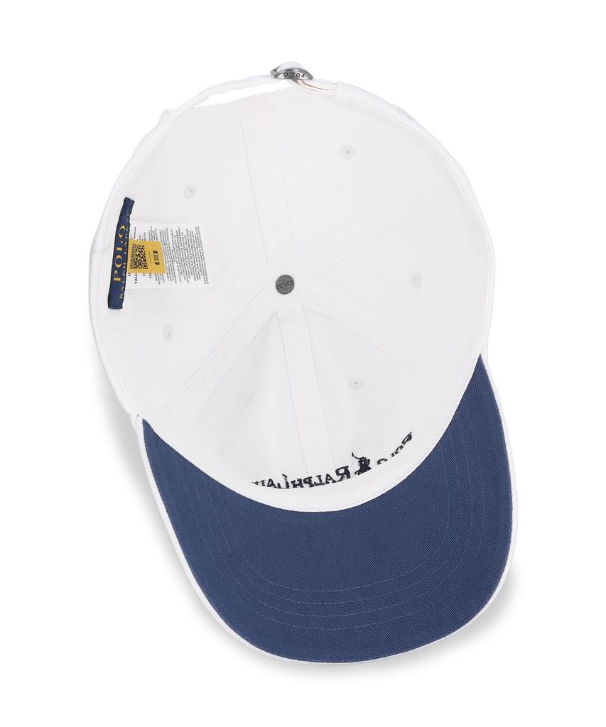 POLO RALPH LAUREN Cotton Twill Ball Cap - White