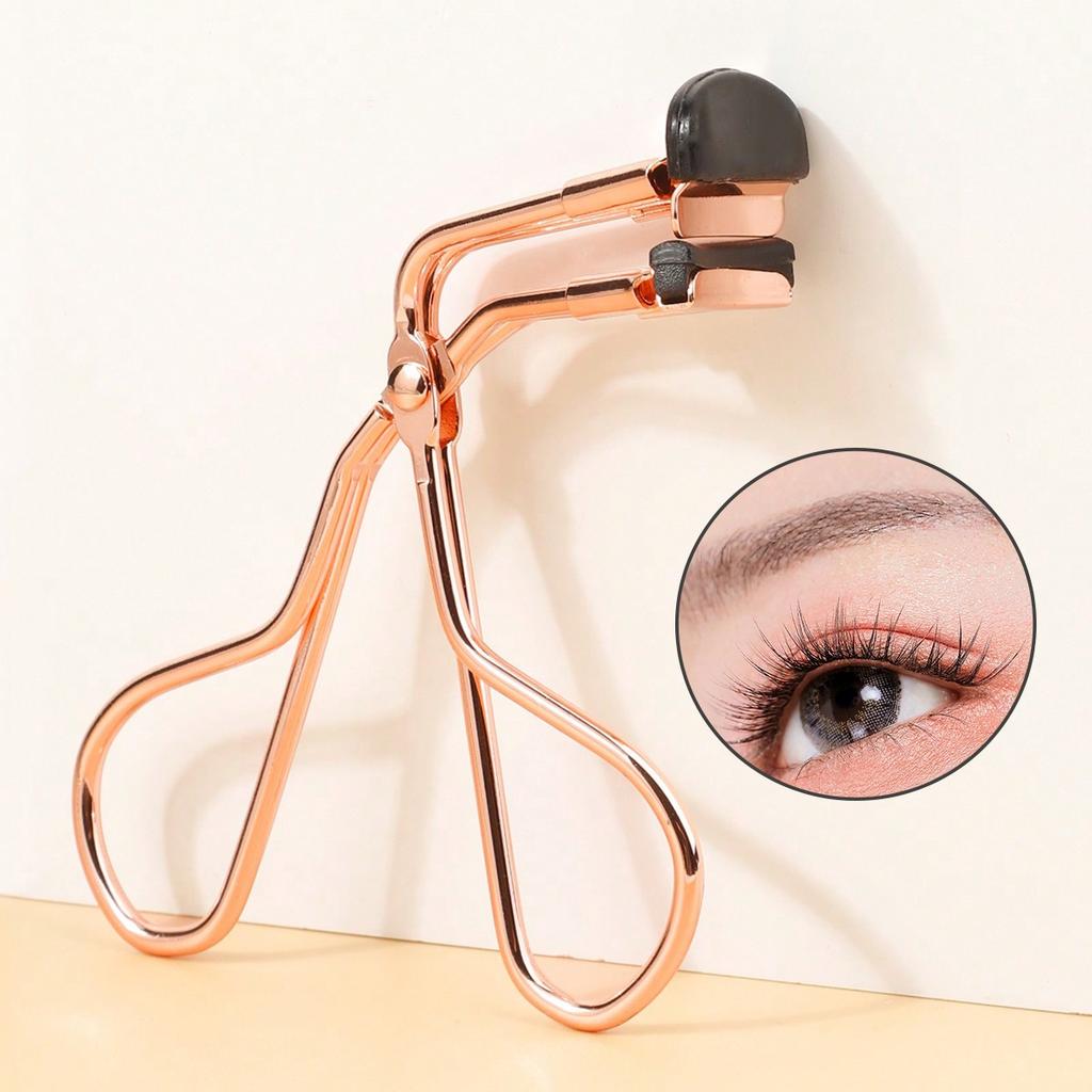 1pc Black/Silver White Curl Eyelash Curler Stainless Steel Eyelash Cosmetic Makeup Eyelash Curler Curling Eyelashes Tool