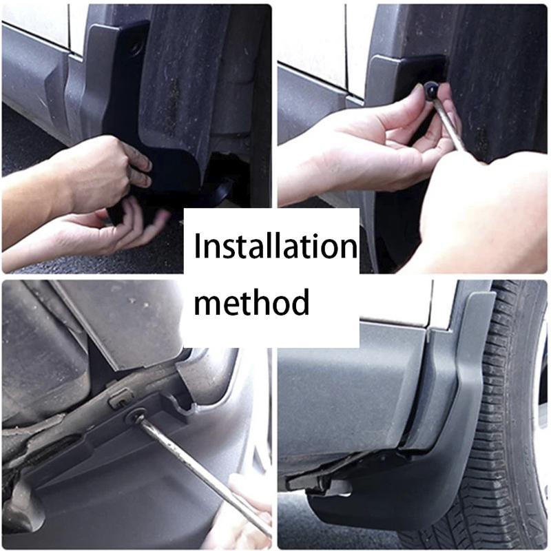 Car Mud Flaps Mudguards Splash Guards Fender Accessories For Nissan Qashqai J11 Mudguards Fender 2014-2016 2017 2018 2019 2020