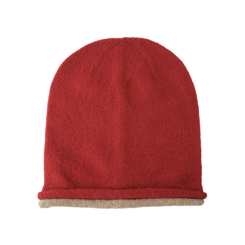 Dimanaf Sombrero de Mujer Moda Sombrero de Punto Grueso Nuevo Dama 2025 Cálido Lana Invierno Otoño