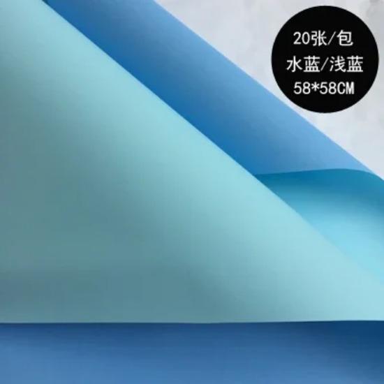 

20 шт. водонепроницаемая 2 цвета оберточная бумага для цветов розы в корейском стиле толстая подарочная оберточная бумага для цветов флориста