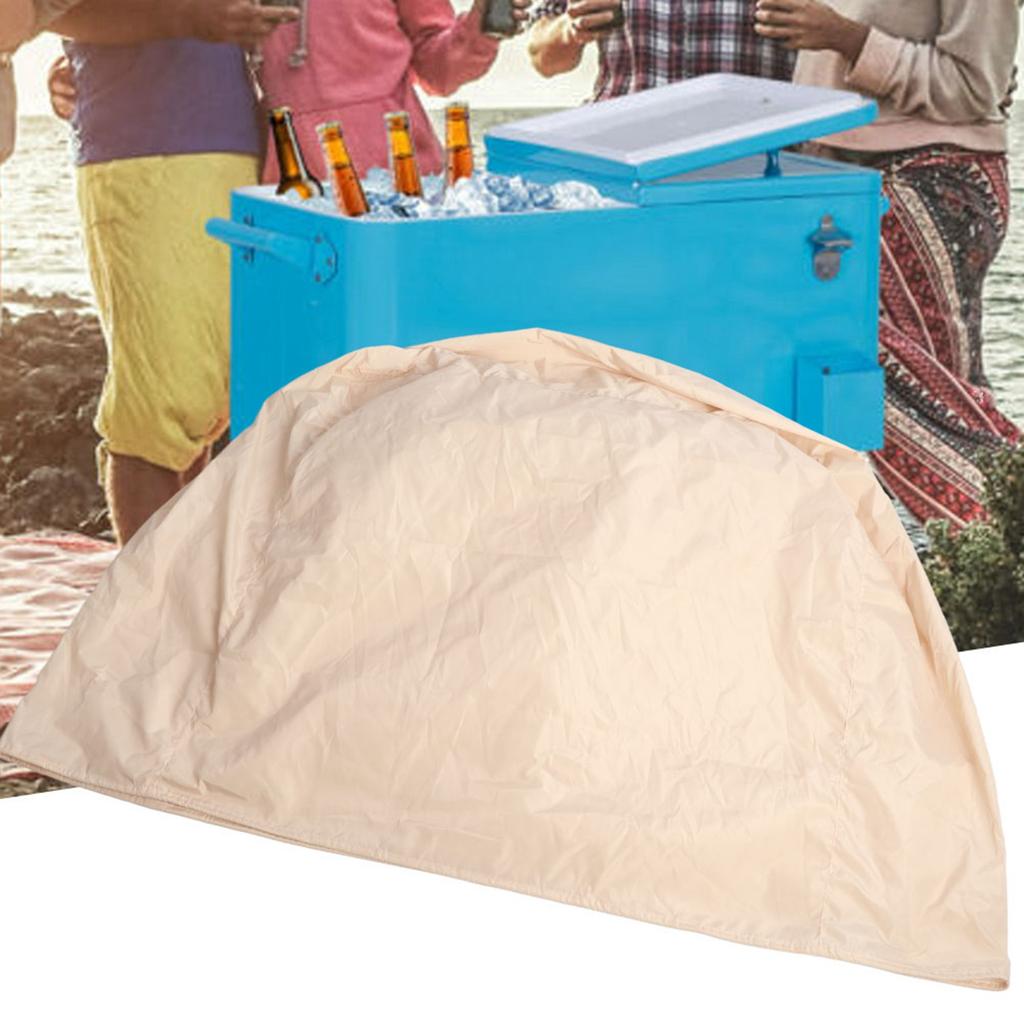 86x48x79cm Party Cooler Cart Cover Outdoor Cold Drink Cart Protective Cover Part Accessories