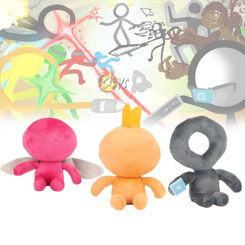 Alan Plush Becker Toy Cuddly Cartoon Children Birthday Holiday Gift Throw Pillow