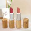 5pcs Empty Natural Bamboo Lipstick Tubes Friendly Cosmetic Containers Lip Gloss Storage for Lip Balm and Makeup