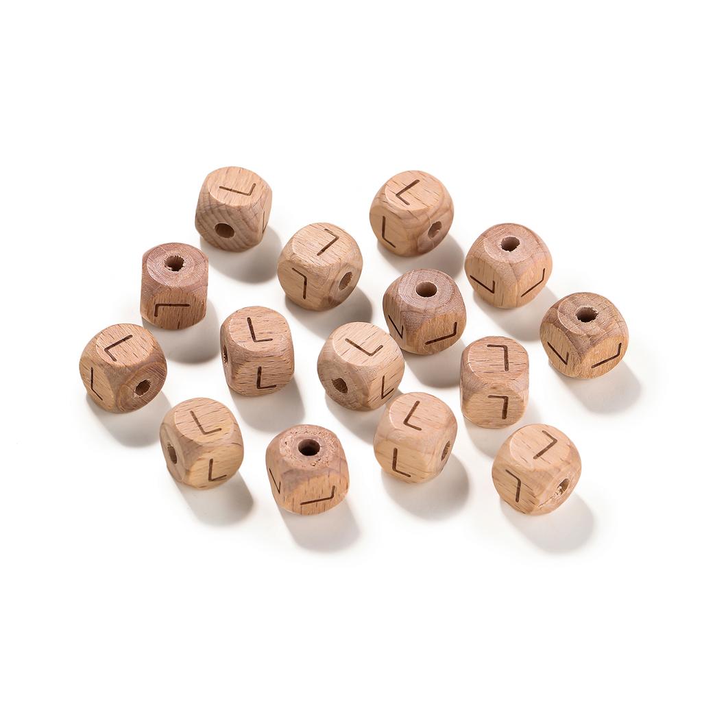 10pcs/Lots 12mm A-Z Alphabet Beads 26 Letter Spacer Loose Bead for DIY Bracelets Earring Necklaces Jewelry Making Supplies