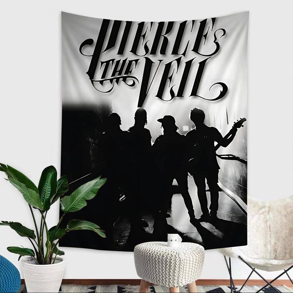 Rock Band PPierce The VVeil Hanging Bohemian Tapestry Bohemian Wall Tapestries Mandala Cheap Hippie Wall Hanging