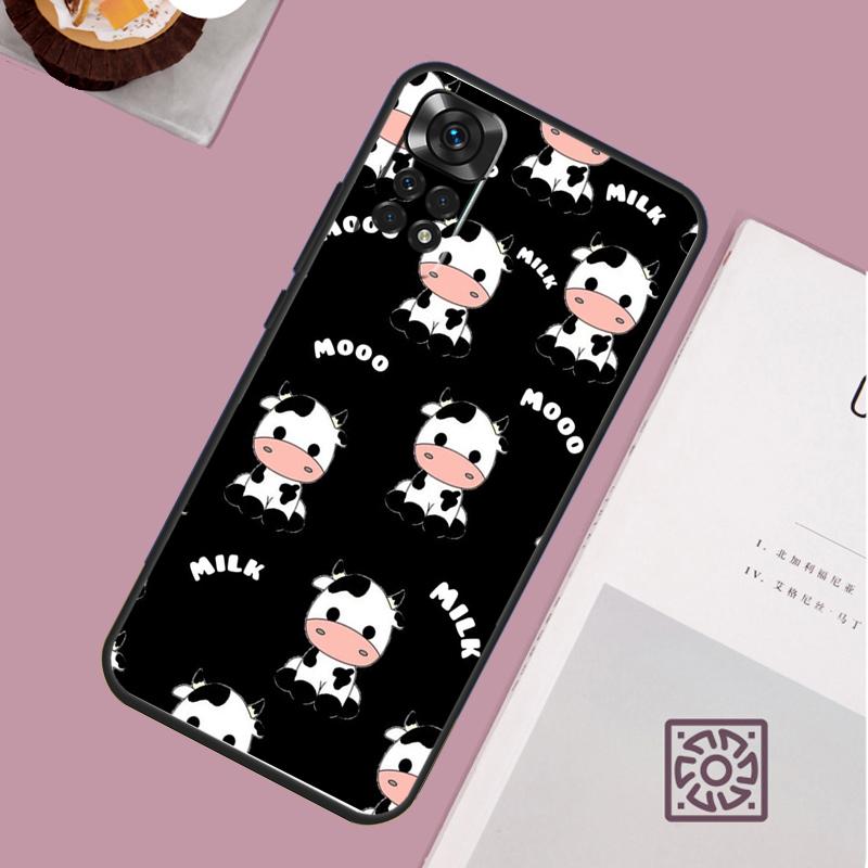 Cut Cow Case For Xiaomi Redmi Note 14 13 12 11 15 Pro Plus Redmi 15 13 10 10C 12C 13C 14C 15C Cover