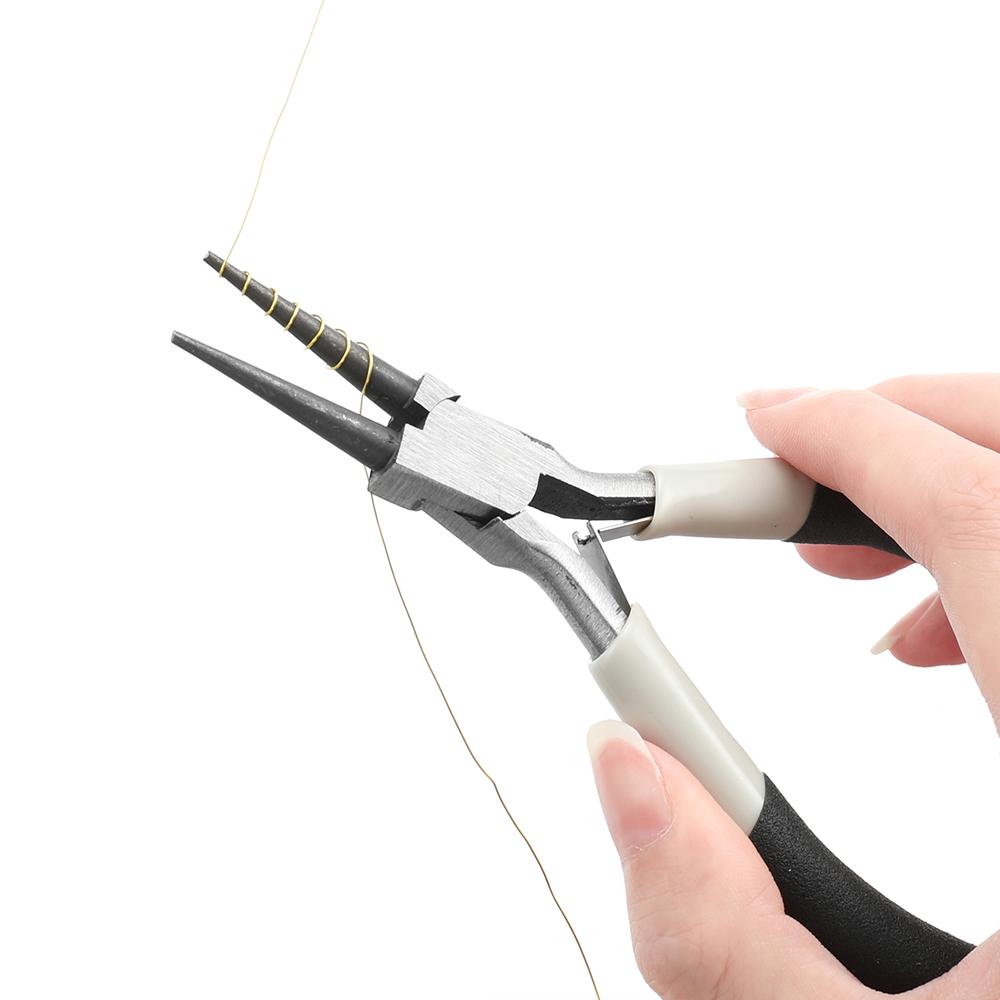 3pcs/Set 3 Styles Jewelry Pliers Tools Kit Needle Round Nose Pliers Diagonal Plier for DIY Jewelry Making Repair Tool Supplies