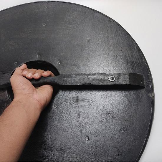 60.96 Cm Wooden Shield, Medieval Viking Shield, Viking Replica Shield, Medieval Warrior Shield