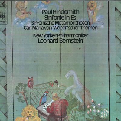 LP Record LEONARD BERNSTEIN NEW YORK PHILHAR  Hindemith Sinfonie In Es  Sinfonis S72887 CBS Germany Classical Used