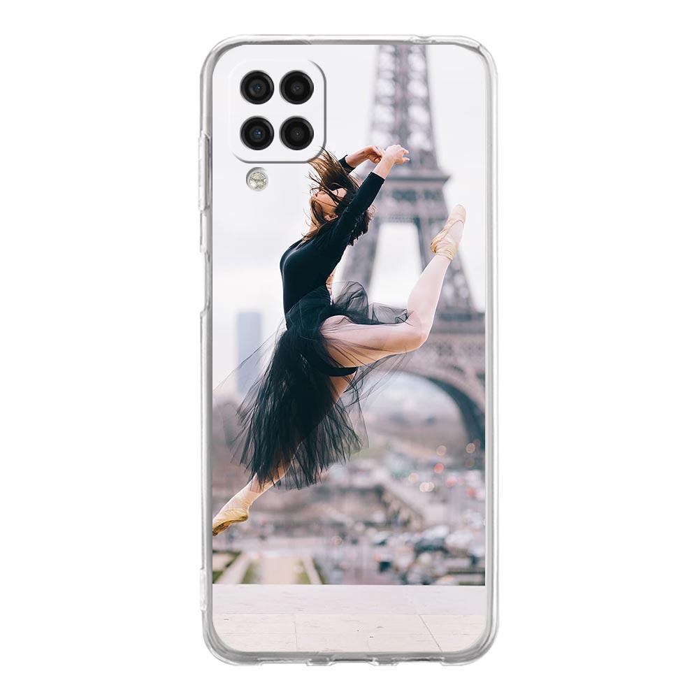 Simple Swan Dance Ballet Clear Phone Case For Samsung A51 A71 A21S A12 A11 A31 A41 A03S A22 A13 A33 A73 A53 A52 A32 5G A23 Cover