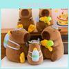 Water Capybara Gun Diving Water Bottle Backpack Design Children Room Toys Plush
