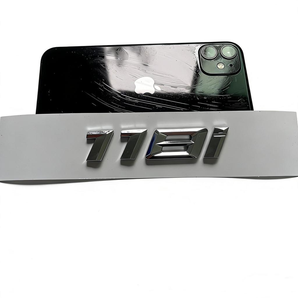 Applicable for New BMW 116i, 118i, 120i, 125i, and 135i Models: Car Emblem, Word Emblem, Tail Emblem.