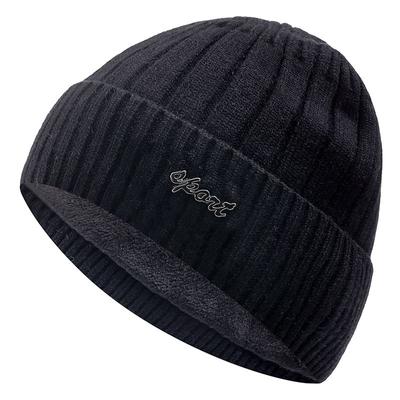 2020New Unisex Winter Hat Add Fleece Warm Cap Straight Design Soft Beanie Hat For Men Women Outdoor Thicken Ski Sports Knitted Hat