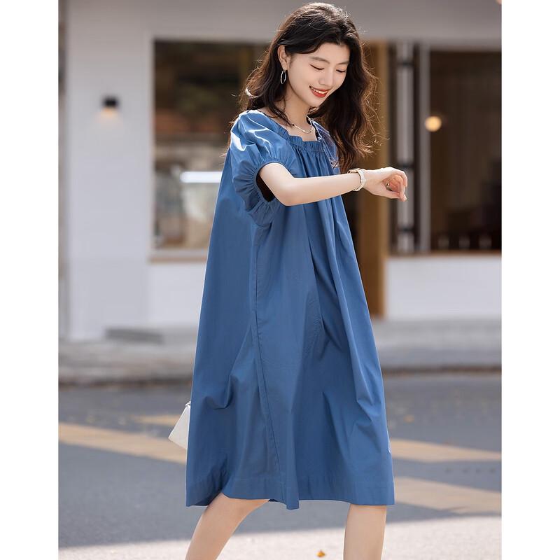 Demana Summer Two-Way Off-Shoulder Cotton Midi Dress