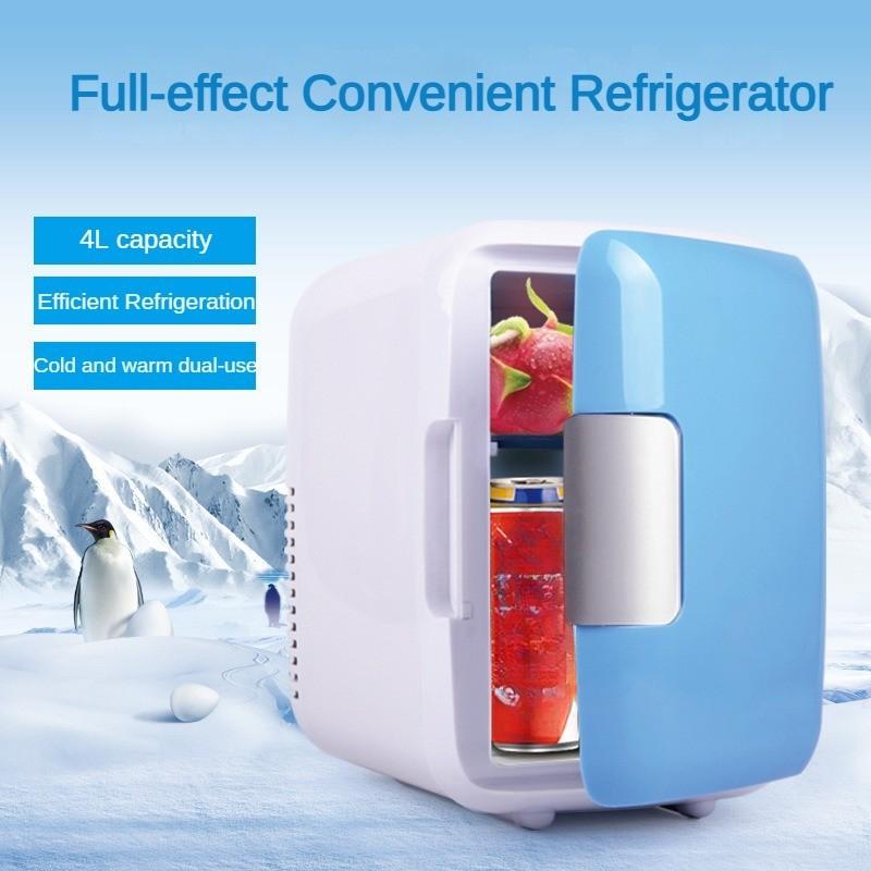 45W-60W Frigider Mic cu Dublă Utilizare pentru Mașină și Acasă Cutie Portabilă de Răcire pentru Călătorii în Aer Liber Dormitor Studențesc Cutie de Încălzire și Răcire