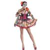 Halloween Print Vampire Bridal Costume, Ghost Festival Party Costume, Day of the Dead Cos Skull Dress
