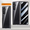 Transparent Screen Tempered Glass Protector Case For Samsung Galaxy Z Fold 7 fold7 All-inclusive Spring Hinged Cover