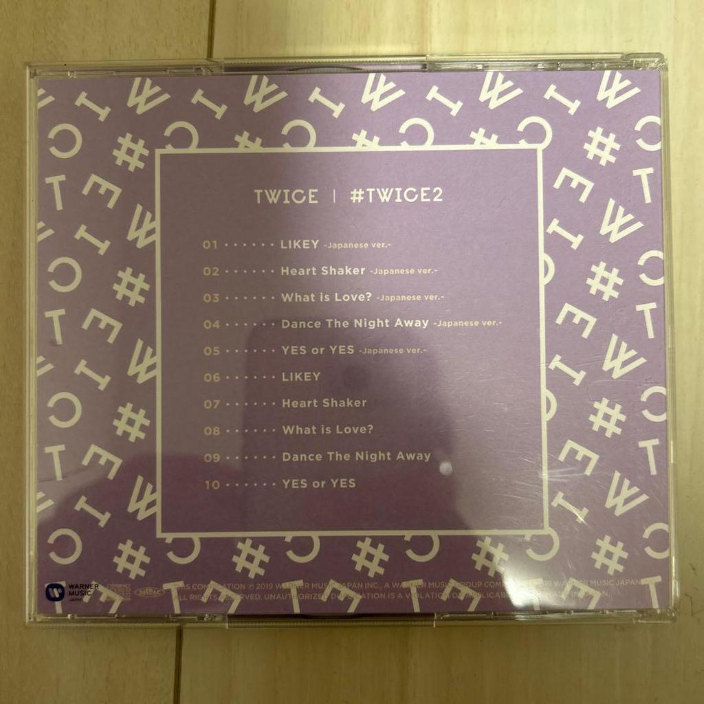 [USED] TWICE Hinatazaka CD