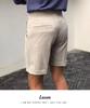 Naples Italian Summer Shorts - High-End Paris Buckle Waist, Thin Casual Trousers