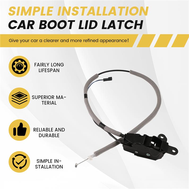 Car Trunk Lid Latch Lock For BMW X5 E70 2007-2018 51247183196