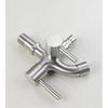 304 Stainless Steel Faucet Lengthened One Into Two Out Multi-function Double-outlet Washing Machine Faucet